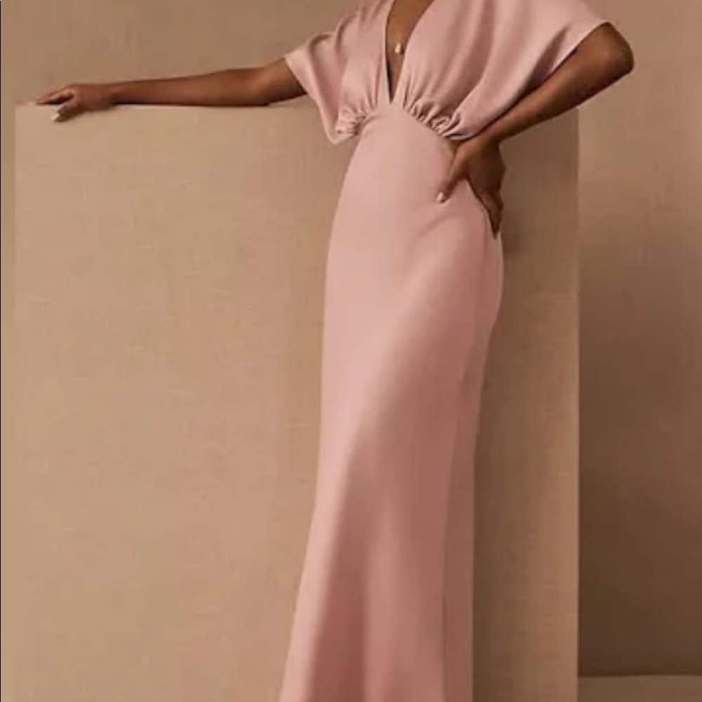BHLDN silk dress